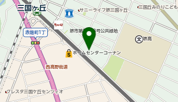 三国ヶ丘ルーチェ歯科・矯正歯科の地図画像