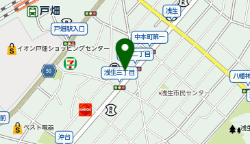 山口歯科医院の地図画像