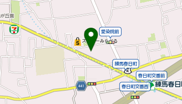 練馬春日町デンタルクリニックの地図画像