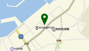 利尻町沓形歯科診療所の地図画像