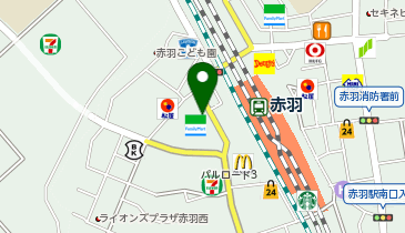 赤羽駅前デンタルクリニック ビビオ赤羽医院の地図画像
