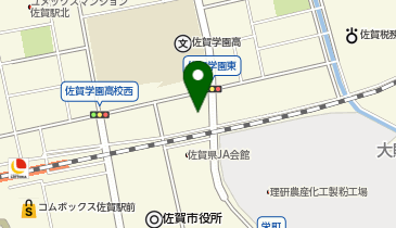 佐賀中央歯科・口腔外科の地図画像