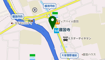 ミューズ矯正歯科の地図画像