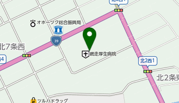 ニコラ歯科の地図画像