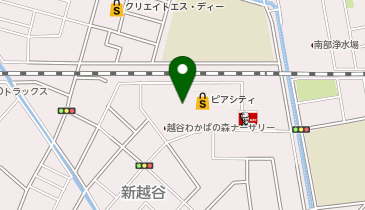 南越谷ピアシティ歯科・矯正歯科の地図画像