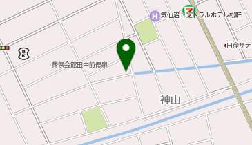 ファミリー歯科医院の地図画像