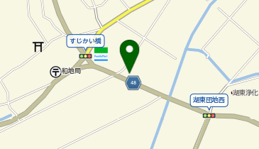 和地たなか歯科の地図画像