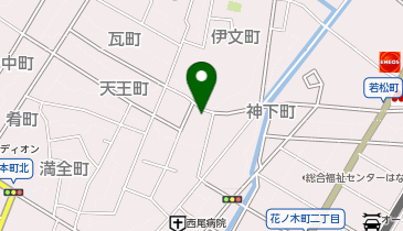 尾沢歯科医院の地図画像