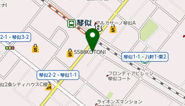 まつしま歯科医院の地図画像