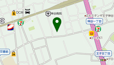 さわべ歯科クリニック王子神谷の地図画像