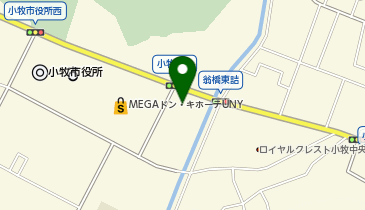 小牧にじいろ歯科の地図画像