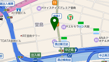 堂島RYO歯科・矯正クリニックの地図画像