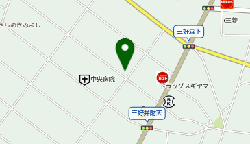 みよし市みつぐち歯科矯正歯科の地図画像