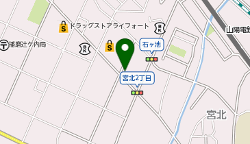 はりまなないろ歯科の地図画像