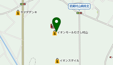 むさし村山デンタルクリニックの地図画像