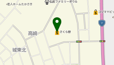 夏桜デンタルクリニックの地図画像