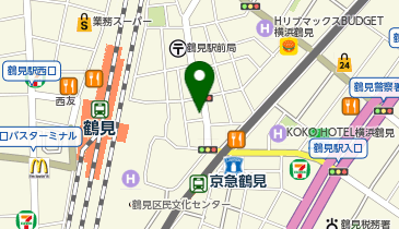 鶴見つむぎ歯科・矯正歯科の地図画像