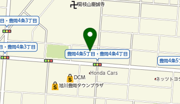 マクドナルド 旭川豊岡4条通店の地図画像