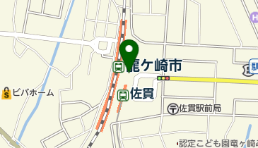 マクドナルド 佐貫駅前店の地図画像