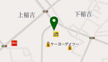 マクドナルド 千代田モールヨークベニマル店の地図画像