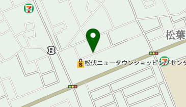 マクドナルド 松伏いなげや店の地図画像