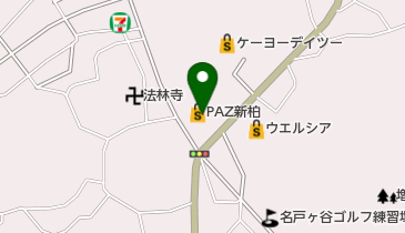 マクドナルド 新柏ヨークフーズ店の地図画像