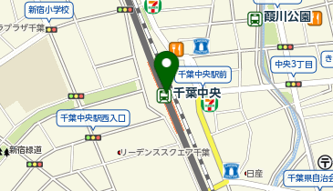マクドナルド 千葉中央駅店の地図画像