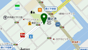 マクドナルド 勝どき駅前店の地図画像
