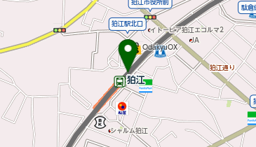 マクドナルド 狛江店の地図画像