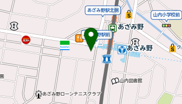 マクドナルド あざみ野駅前店の地図画像