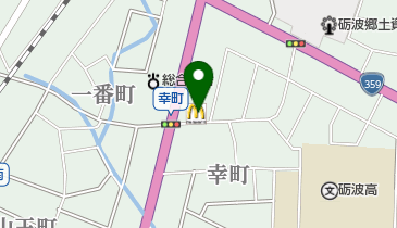 マクドナルド 156砺波店の地図画像