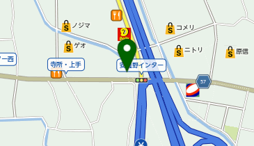 マクドナルド 安曇野インター店の地図画像