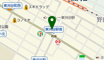 マクドナルド 東刈谷店の地図画像