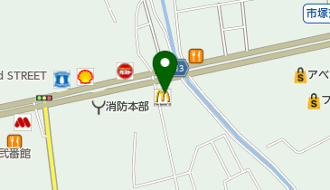 マクドナルド 伊予西条店の地図画像