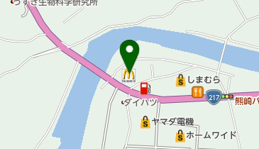 マクドナルド 臼杵店の地図画像