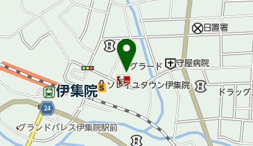 マクドナルド グラード伊集院店の地図画像