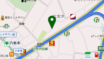 THE WARDROBE HOSTEL ROPPONGIの地図画像