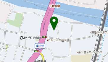 千住田村屋の地図画像