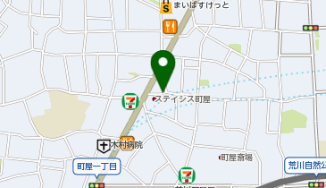 MINN 町屋の地図画像