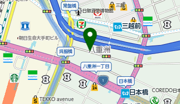 パールホテル八重洲の地図画像