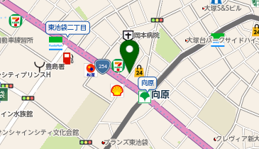 IKIDANE RESIDENTIAL HOTEL 東池袋の地図画像