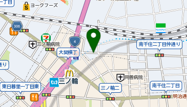 MINOWA TOKYO JAPANの地図画像