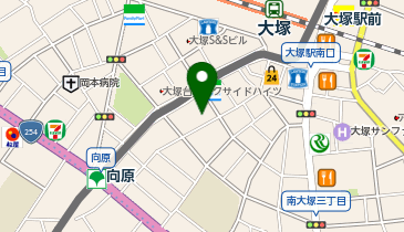 GARDEN OTSUKA 706の地図画像