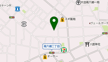 M-1 東京南六郷の地図画像