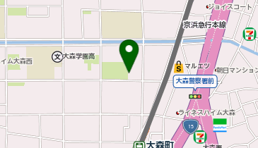 ESPOIR OMORIMACHIの地図画像