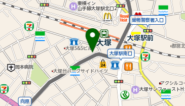 STATION CONDOMINIUM 大塚の地図画像