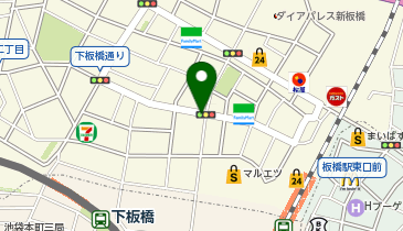 EOS HOTEL ITABASHIの地図画像