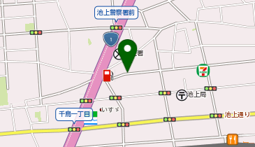 IKEGAMI SKY GARDEN APARTMENTの地図画像