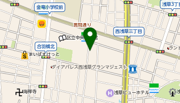 ゲストハウス雅順 東京浅草の地図画像