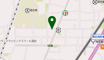 蒲田 カラービー ファミリーハウスの地図画像